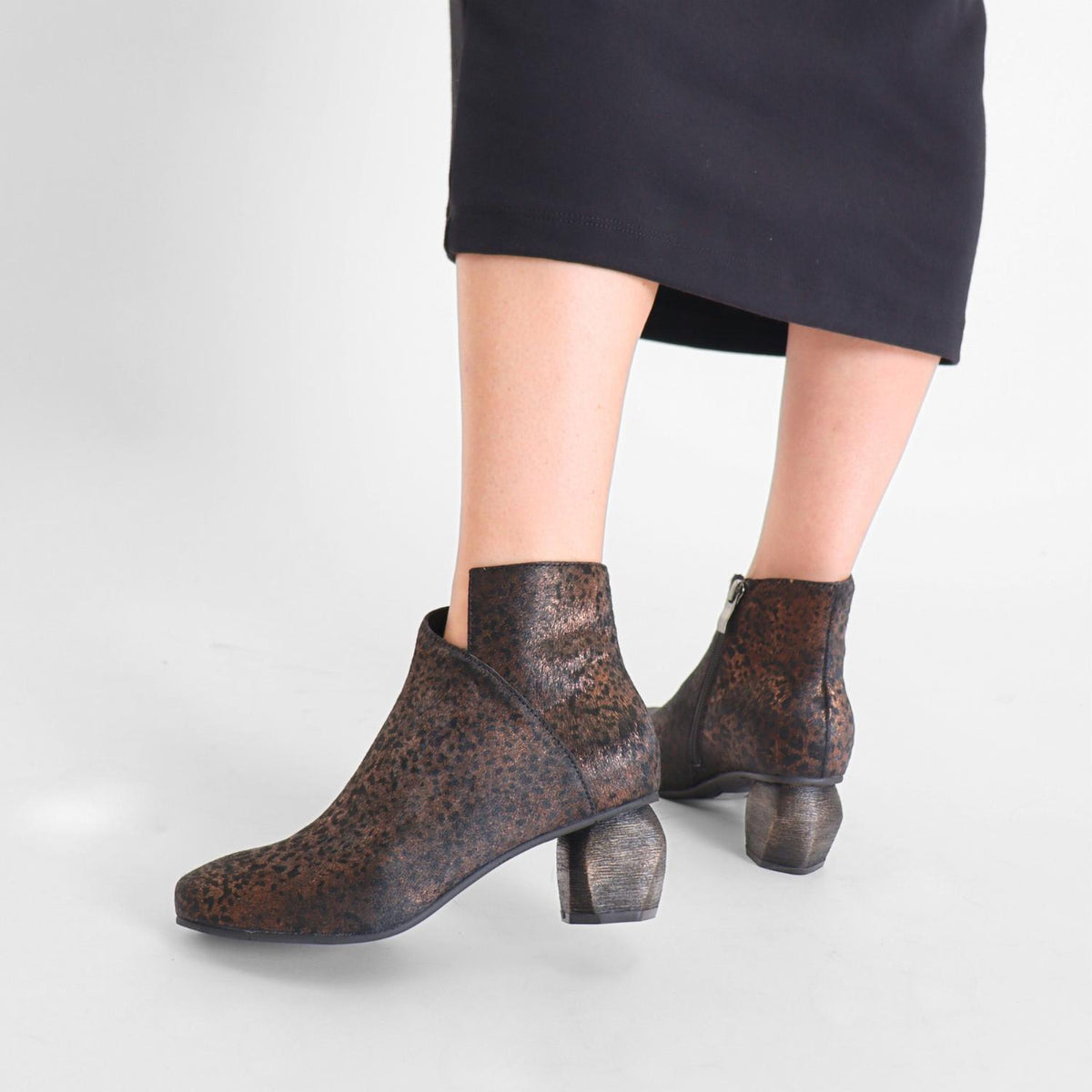 Antelope - Women's Greta Textured Ankle Boot