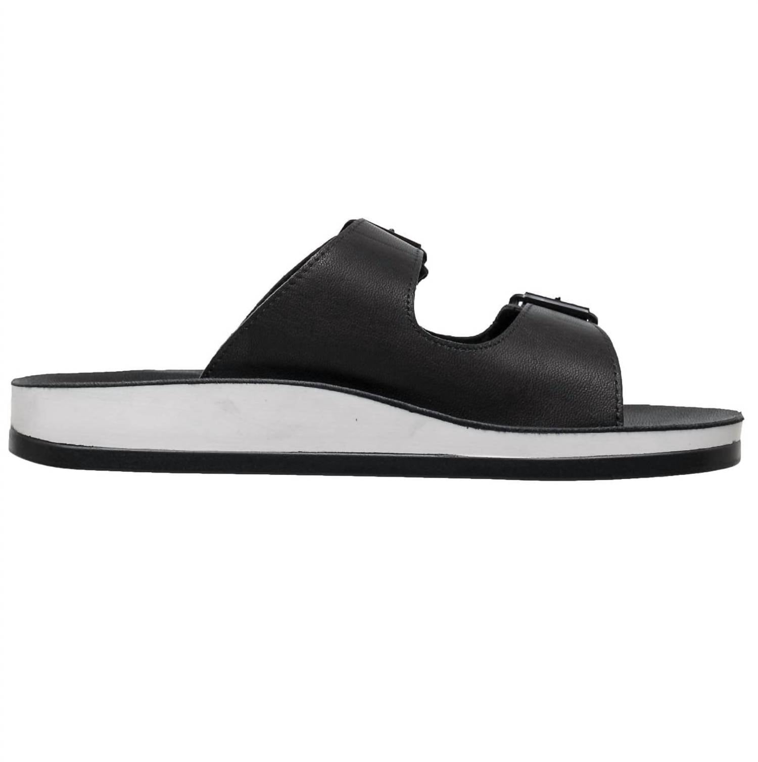 Antelope - Women's Finna Leather Sandals - black - leather - sandals