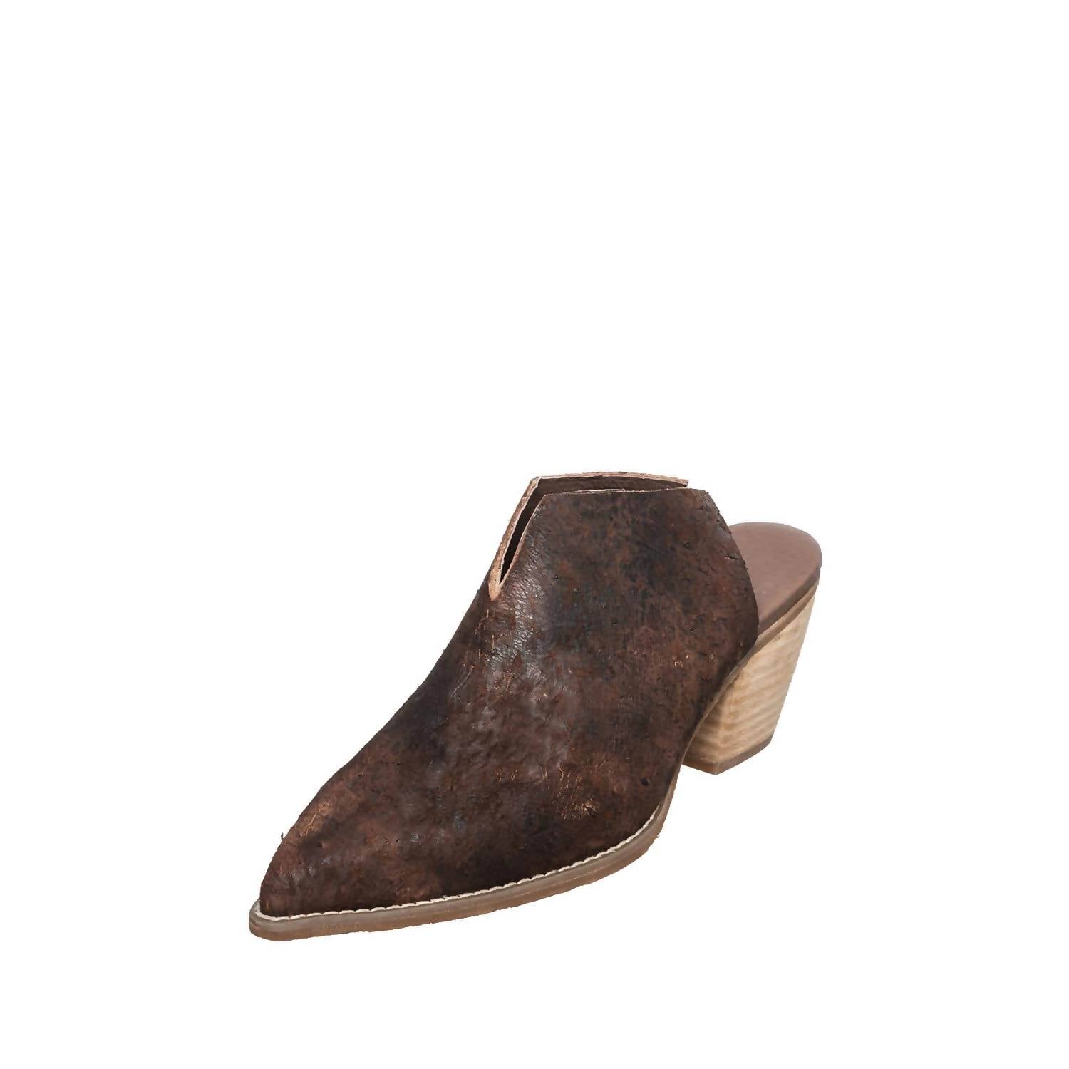 Antelope - Women's Hana Mule - brown - clogs - leather