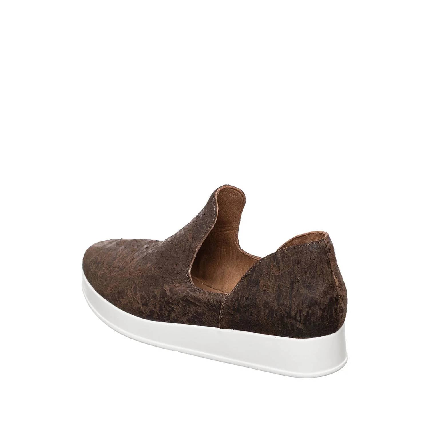 Antelope - Women's Sailor Scratched Sneaker - brown - leather - shoes