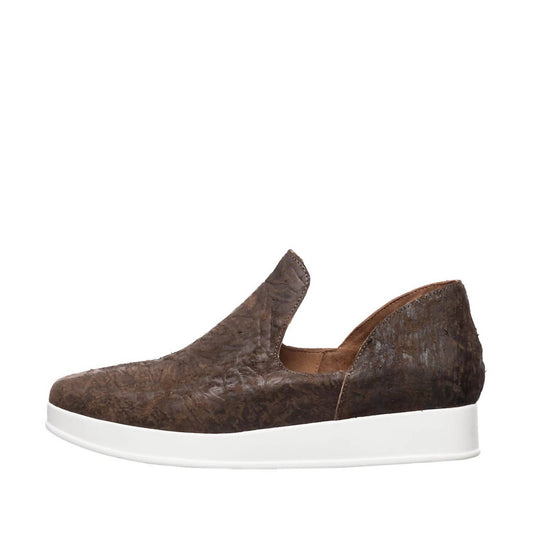 Antelope - Women's Sailor Scratched Sneaker - brown - leather - shoes