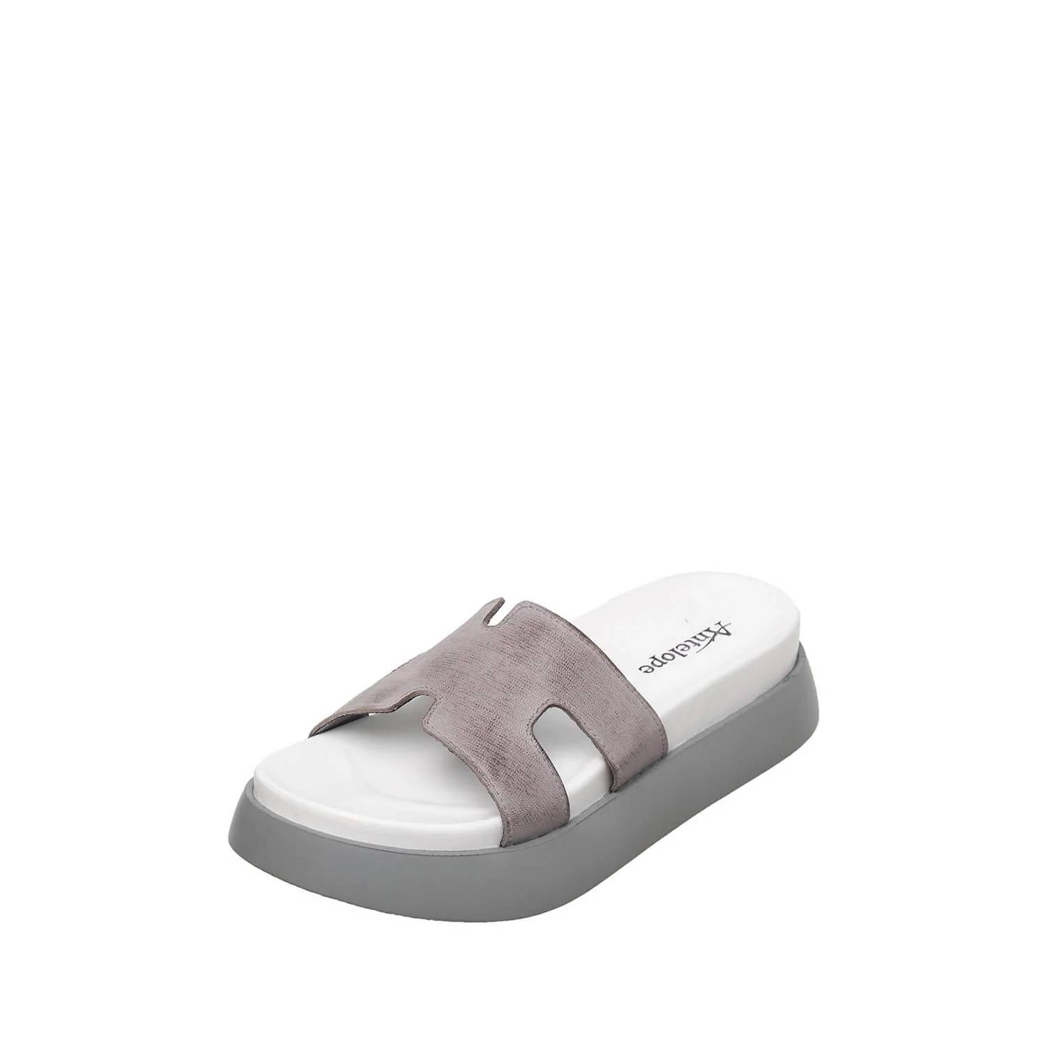 Antelope - Women's Savvy Sandal - grey - leather - sandals