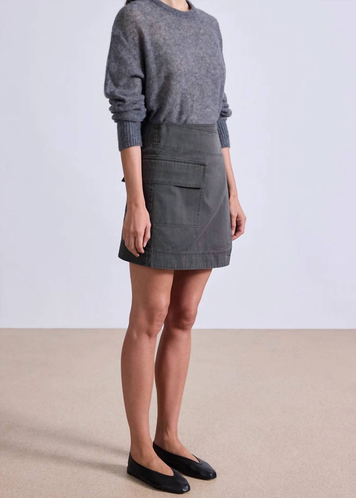 Apiece Apart - Lassi Mini Cargo Skirt