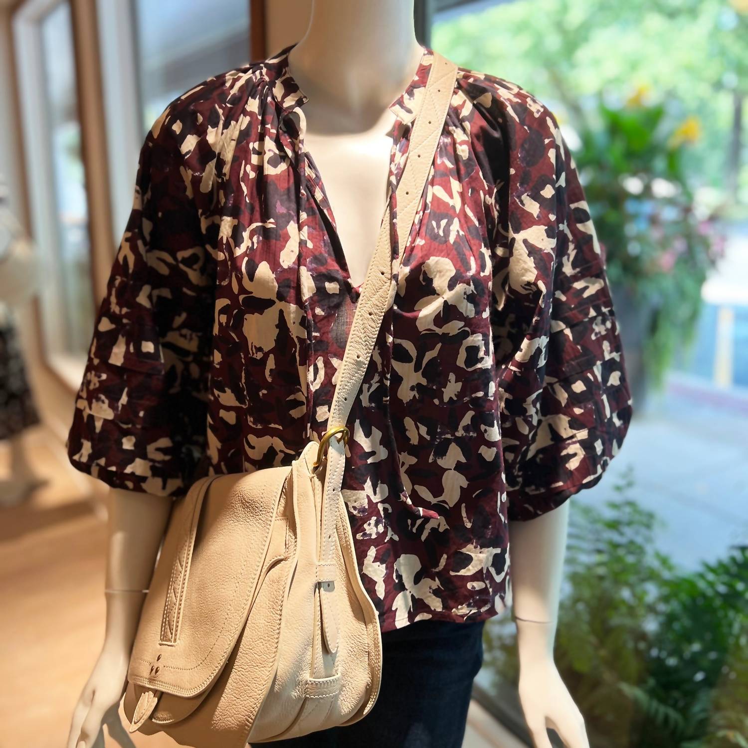 Apiece Apart - Tule Top - blouses - clothing - floral