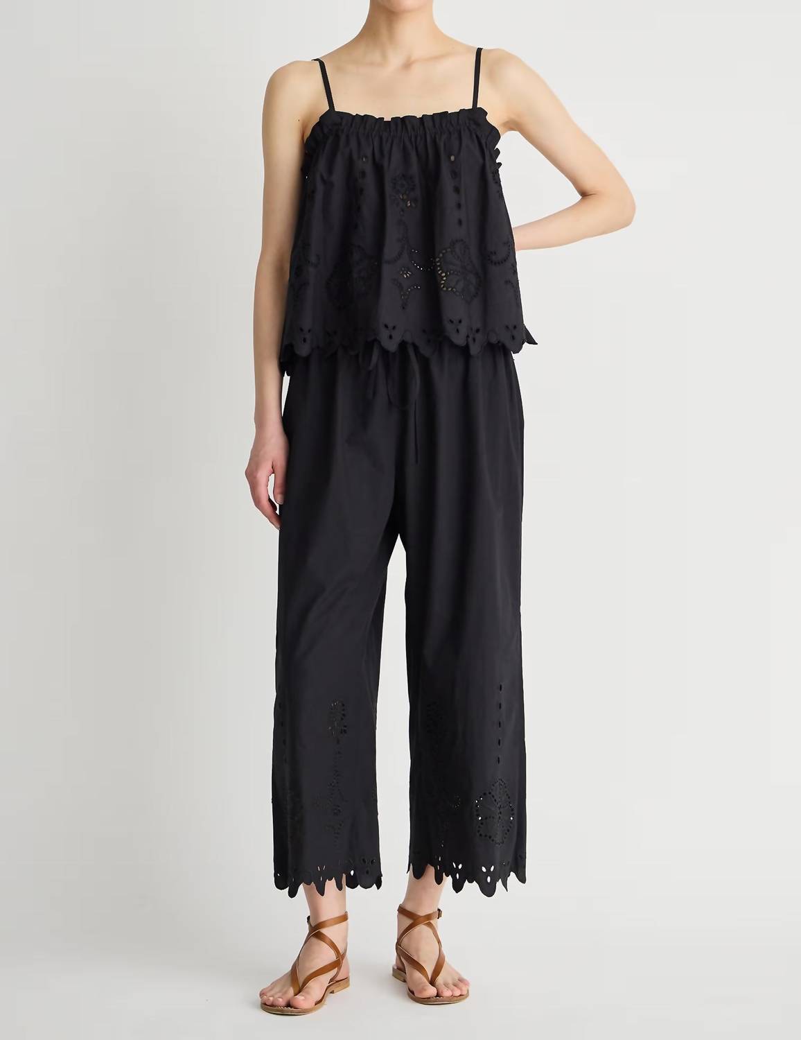 Apiece Apart - Women's Embroidered Kari Pull On Pant