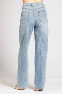 Apny - Feather Weight Wide Leg Jean