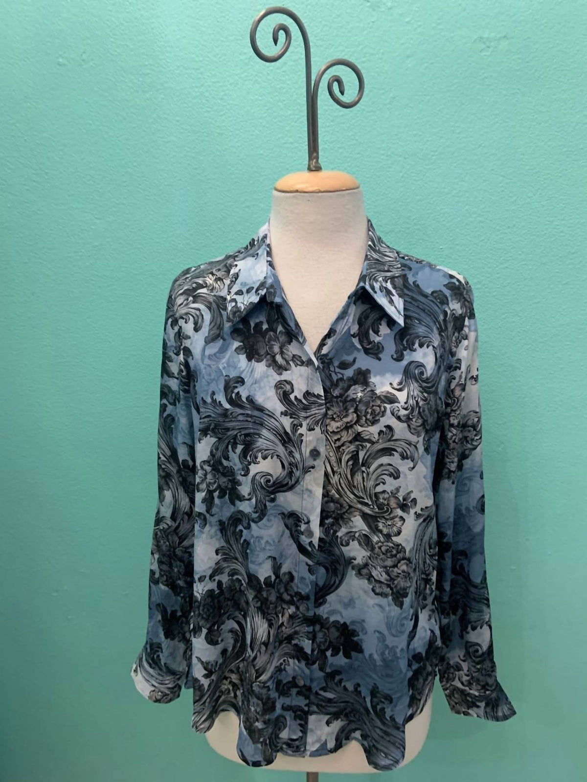 Apny - Women's Victorian Buttondown Blouse
