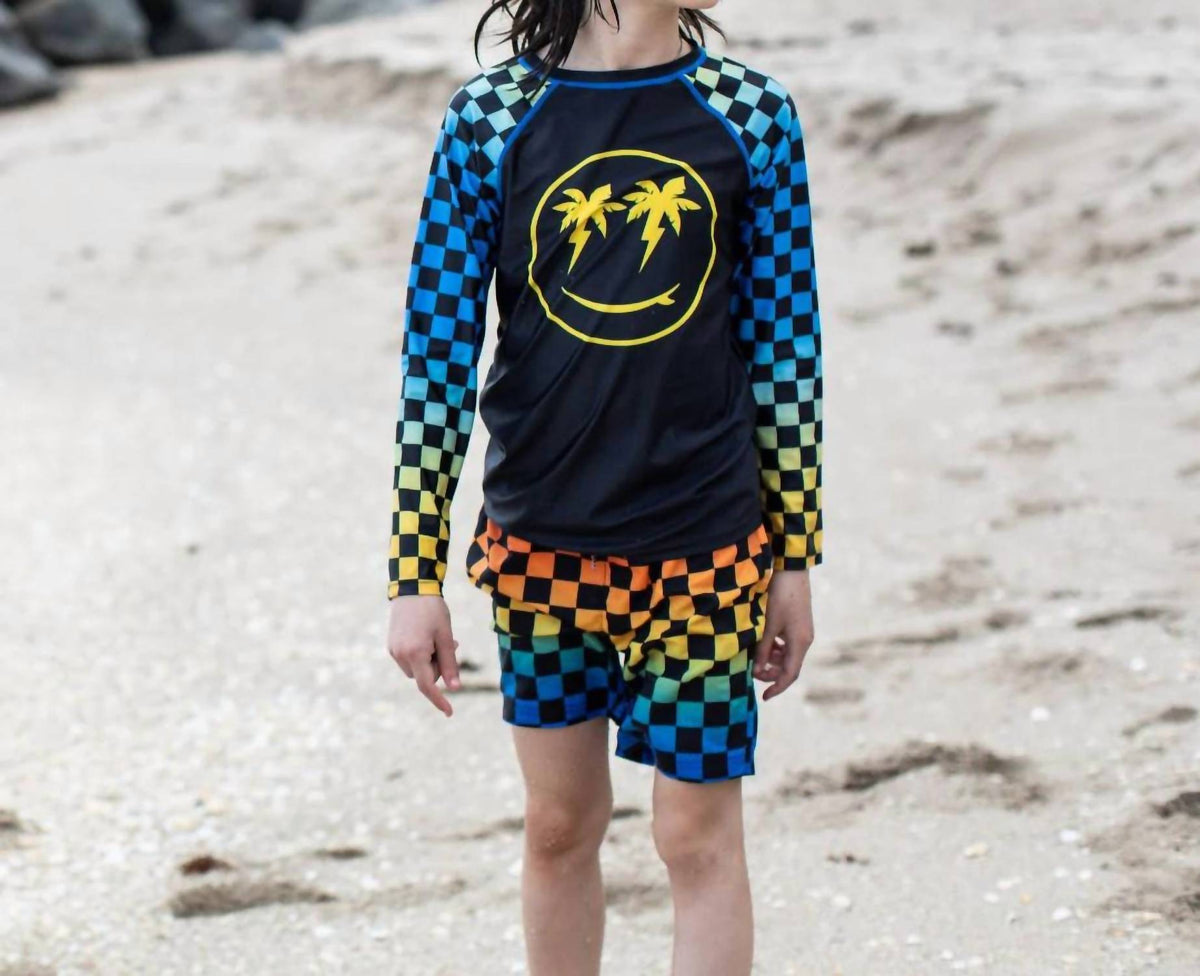 Appaman - Checkerboard Swim Trunks