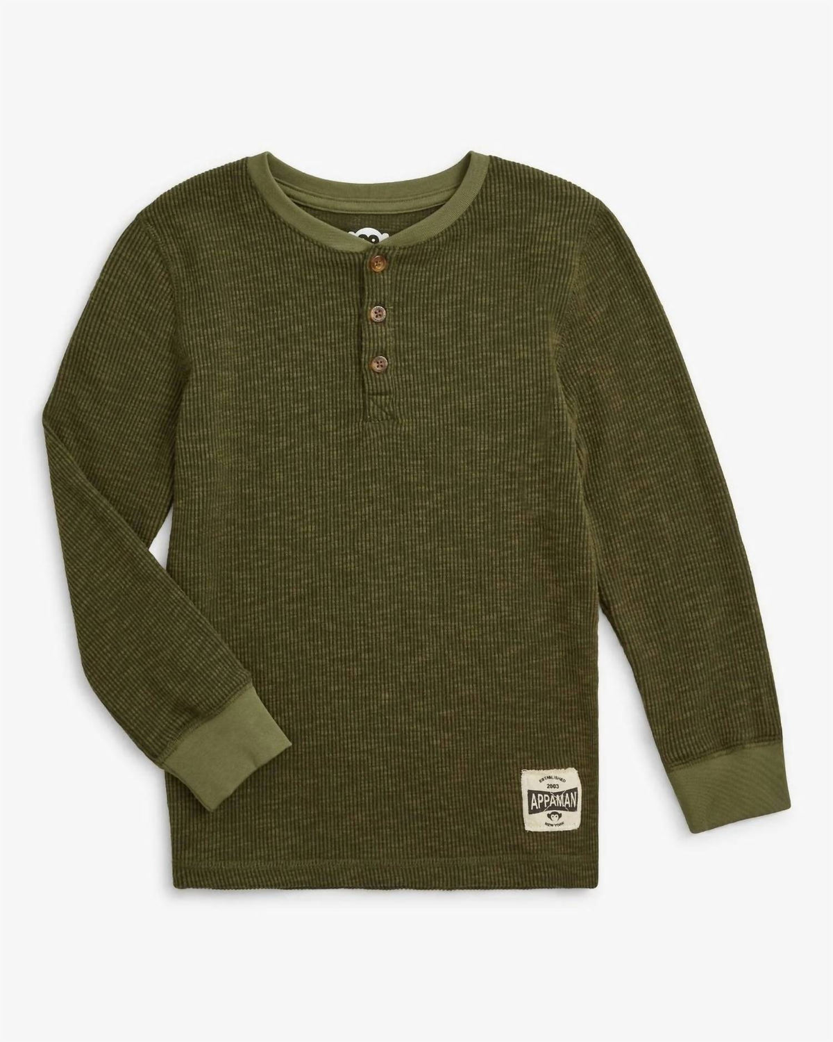 Appaman - Craftsman Thermal Henley Top