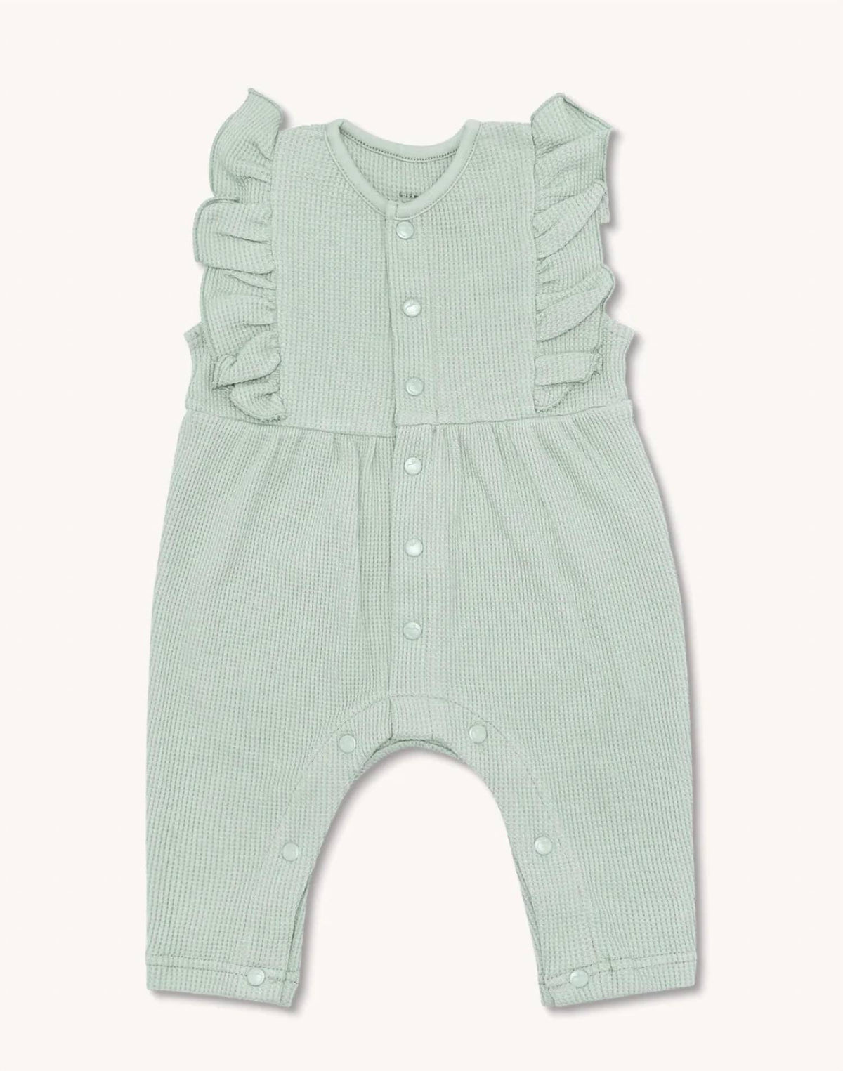 Apple Park - Waffle Ruffle Coverall
