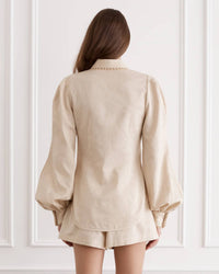 Aqua Blu - Hazel Blouse