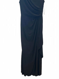 Aqua - Draped Maxi Gown
