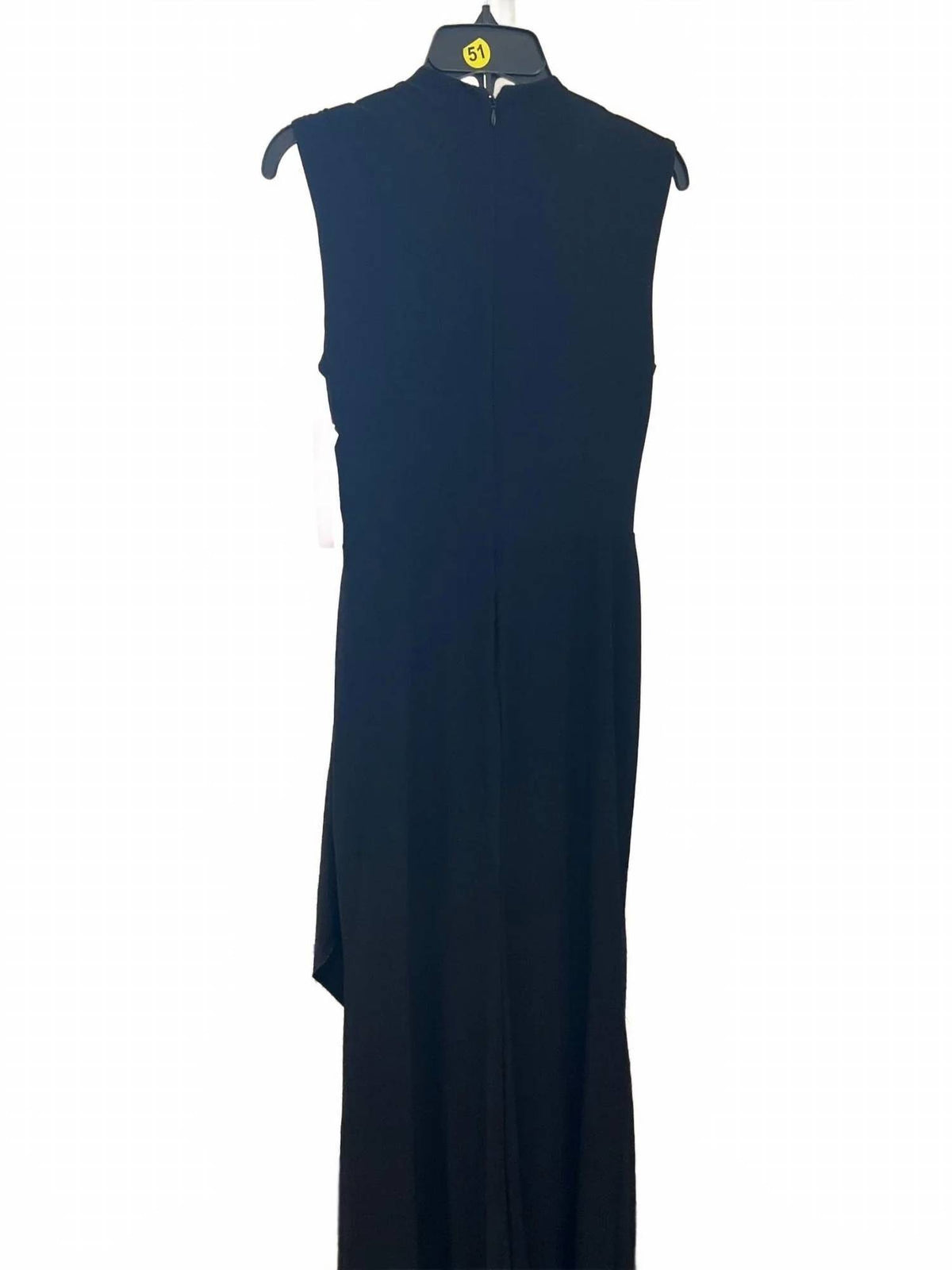 Aqua - Draped Maxi Gown