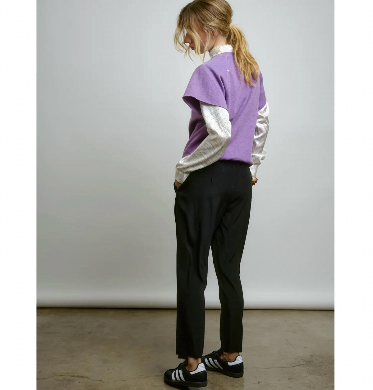 Aquarius Cocktail - Tuxedo Pull-on Pant