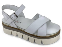 Ara - Women's Forest Hills Sandal - sandals - shoes - white