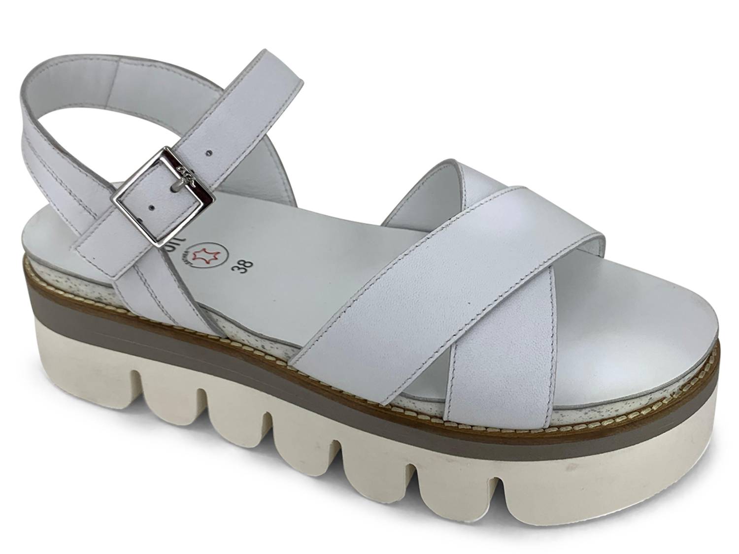 Ara - Women's Forest Hills Sandal - sandals - shoes - white
