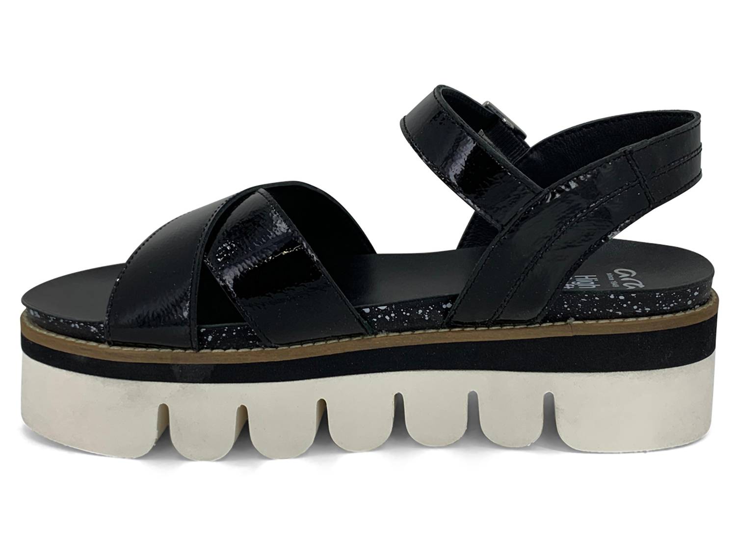Ara - Women's Forest Hills Sandal - black - sandals - shoes