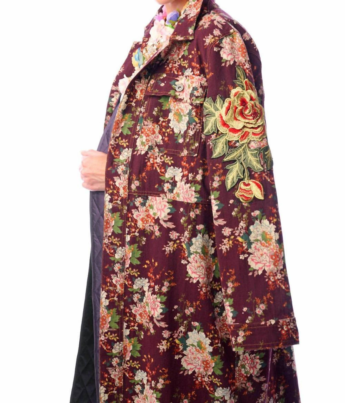 Aratta - Cara Delvinge Floral Coat