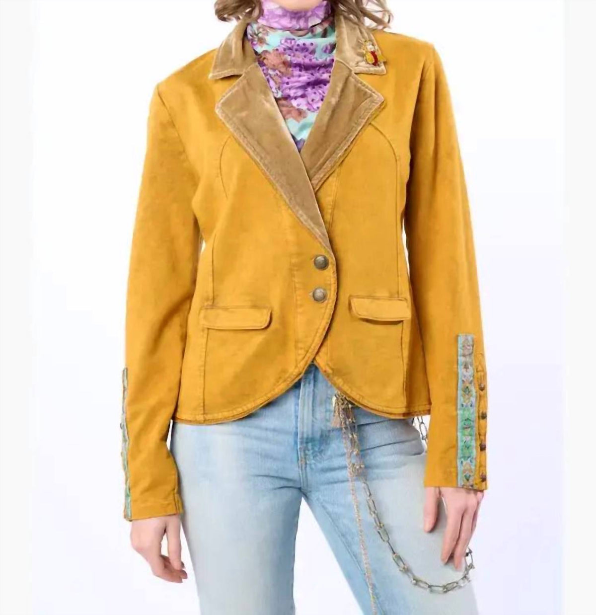 Aratta - Colonel French Terry Knitted Blazer
