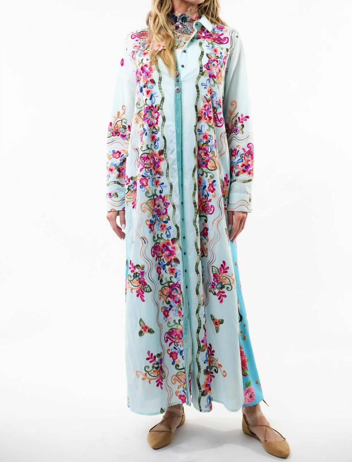 Aratta - Gianna Midi Duster Dress