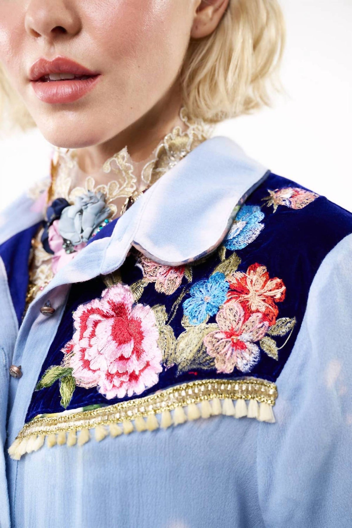 Aratta - Miss Texas Embroidered Shirt