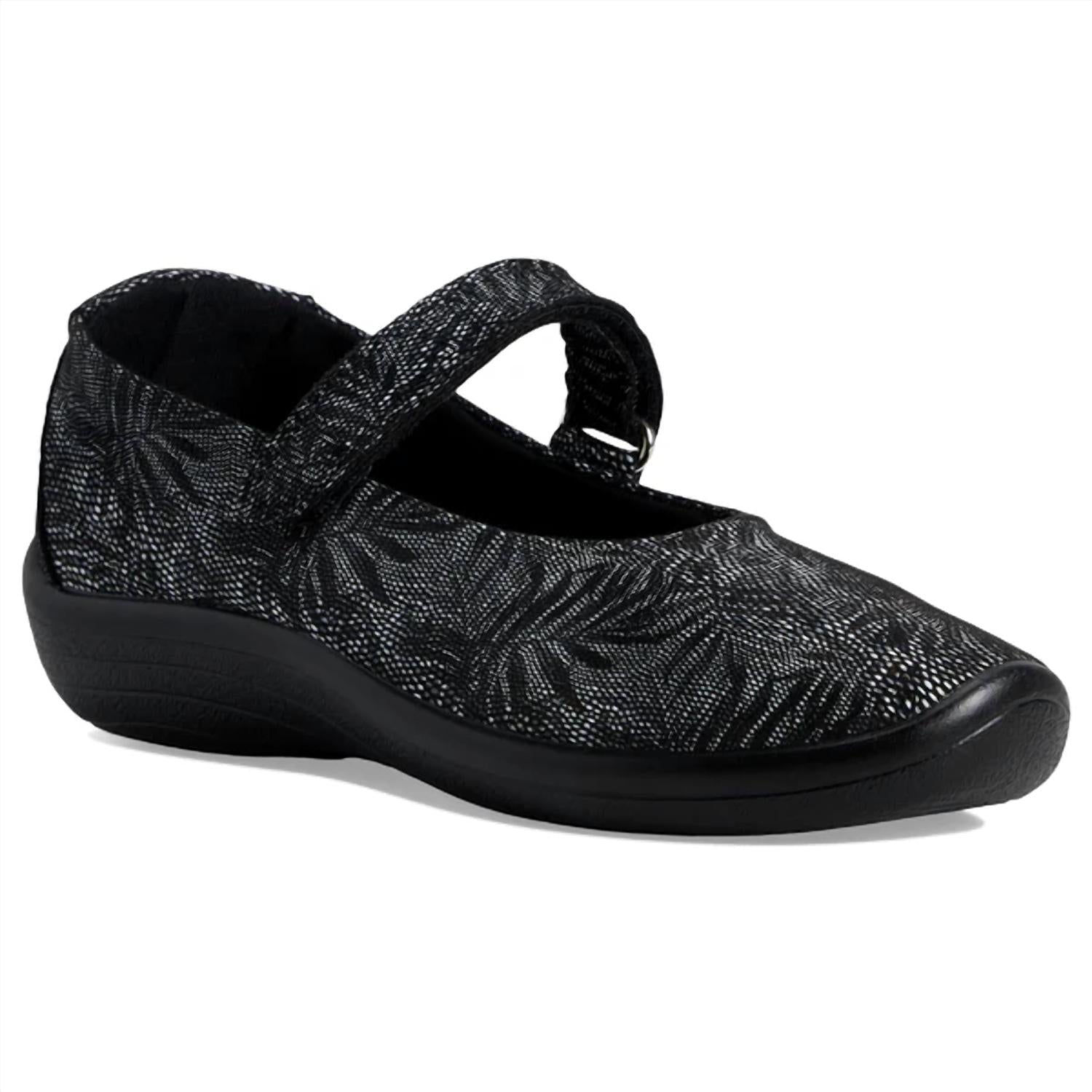 Arcopedico - Women's Estrela Shoes - black - flats - loafers