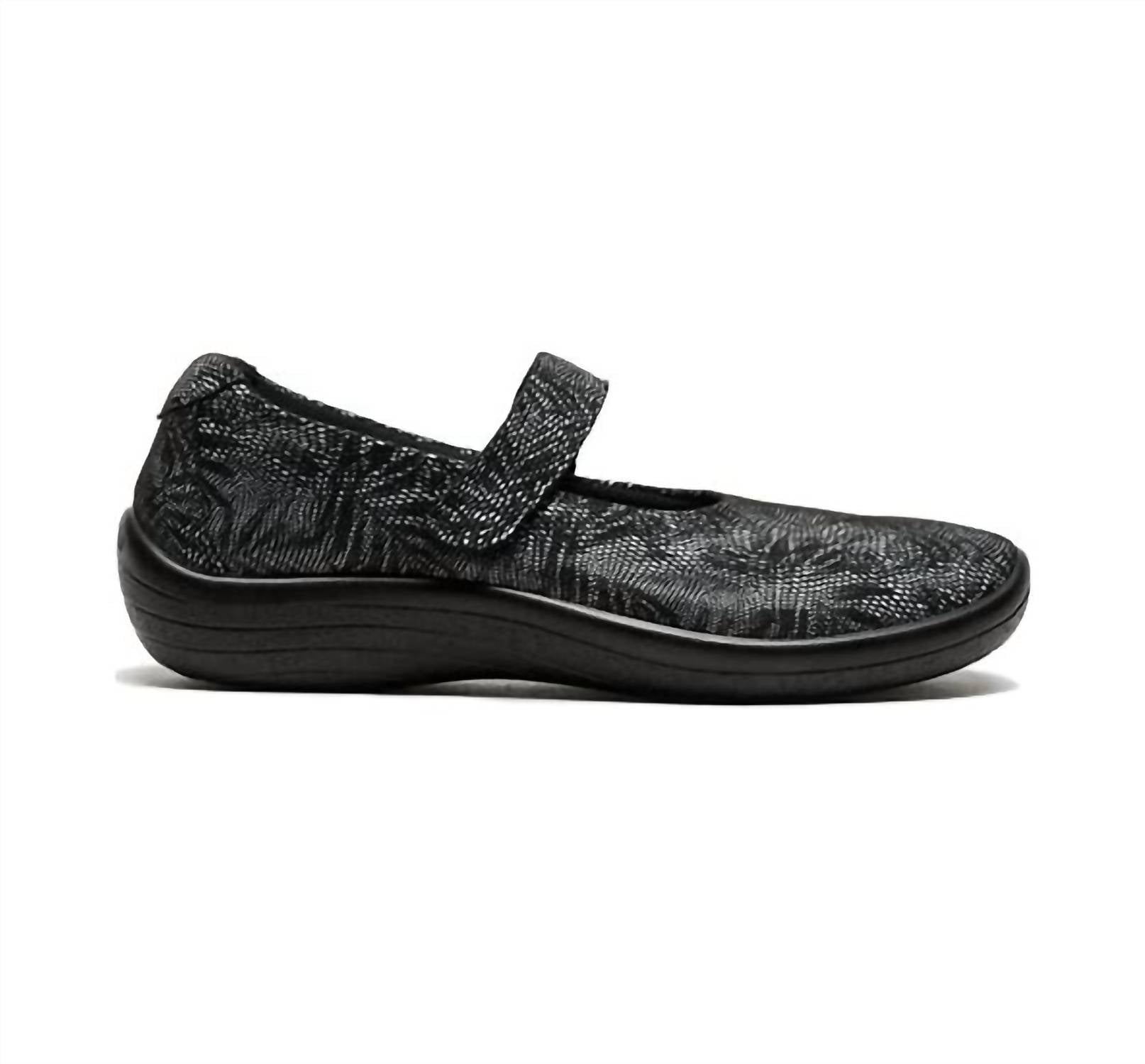 Arcopedico - Women's Estrela Shoes - black - flats - loafers