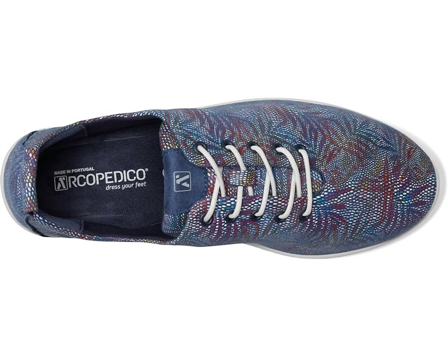 Arcopedico - Women's Lanin Shoe - blue - flats - loafers
