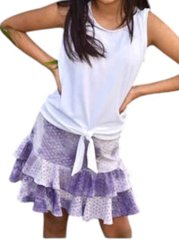 Area Code 407 - Ruffle Mock Circle Skirt Set