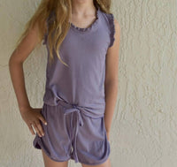 Area Code 407 - Ruffle Mock Circle Skirt Set