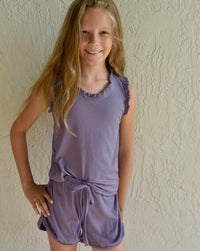 Area Code 407 - Ruffle Mock Circle Skirt Set