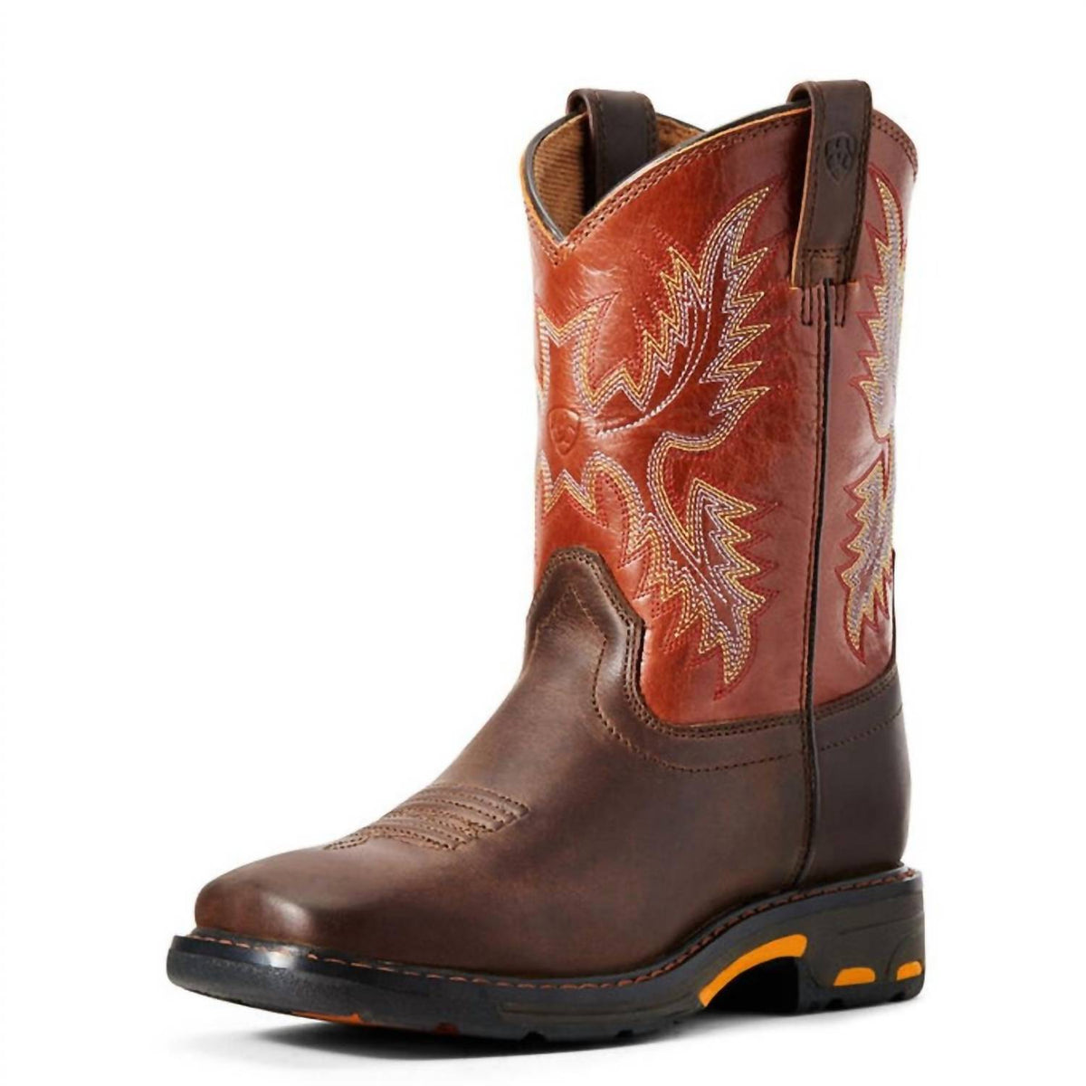 Ariat - Boy's Workhog Square Toe Western Boot