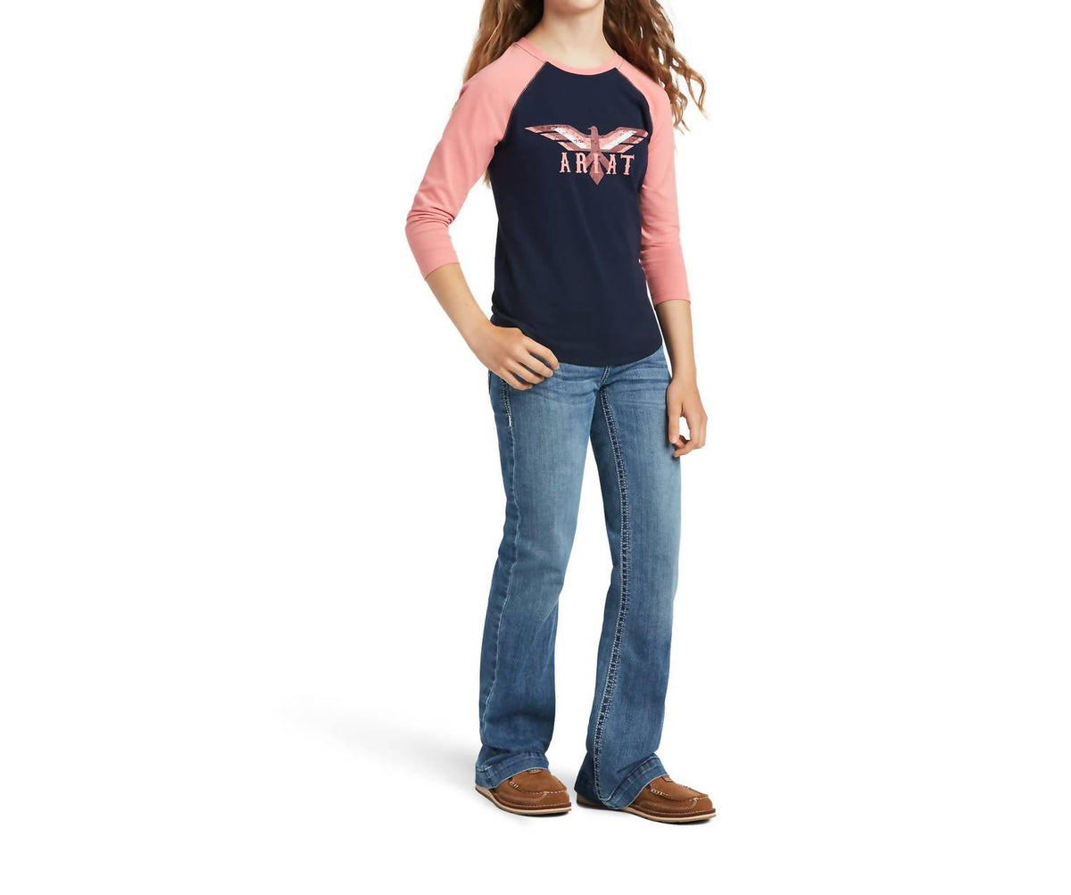 Ariat - Girls REAL Firebird Tee