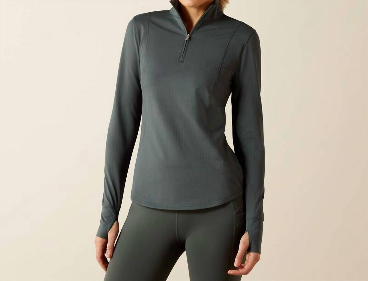Ariat - Gridwork 2.0 1/4 Zip Base Layer Top
