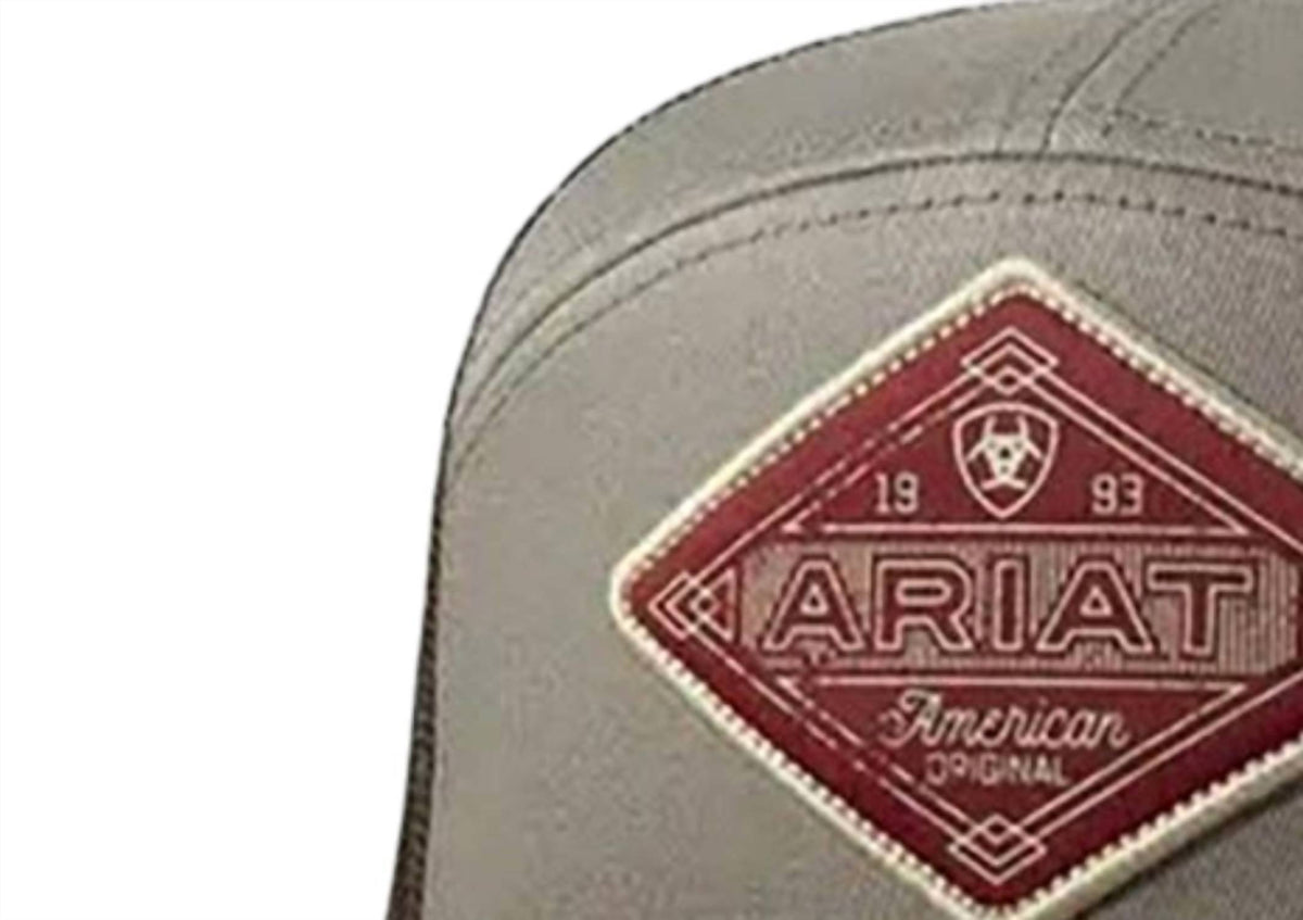Ariat - Men's 7-panel R112 Flat Bill Patch Snapback Cap