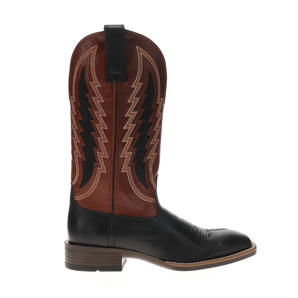Ariat - Men's Embroidered Square Toe Pull On Cowboy Boots