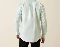 Ariat - Men's Solid Slub Classic Fit Button Down Shirt