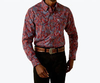 Ariat - Tyrone Fitted Snap Paisley Shirt