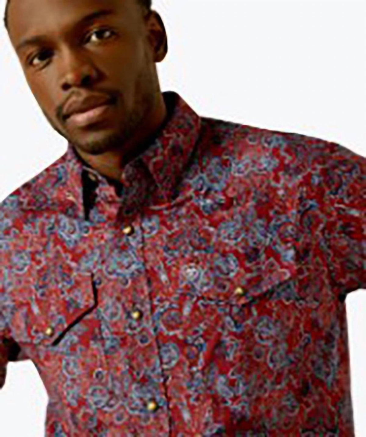 Ariat - Tyrone Fitted Snap Paisley Shirt