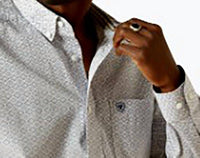 Ariat - Wrinkle Free Declan Print Shirt