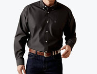 Ariat - Wrinkle Free Solid Pinpoint Shirt