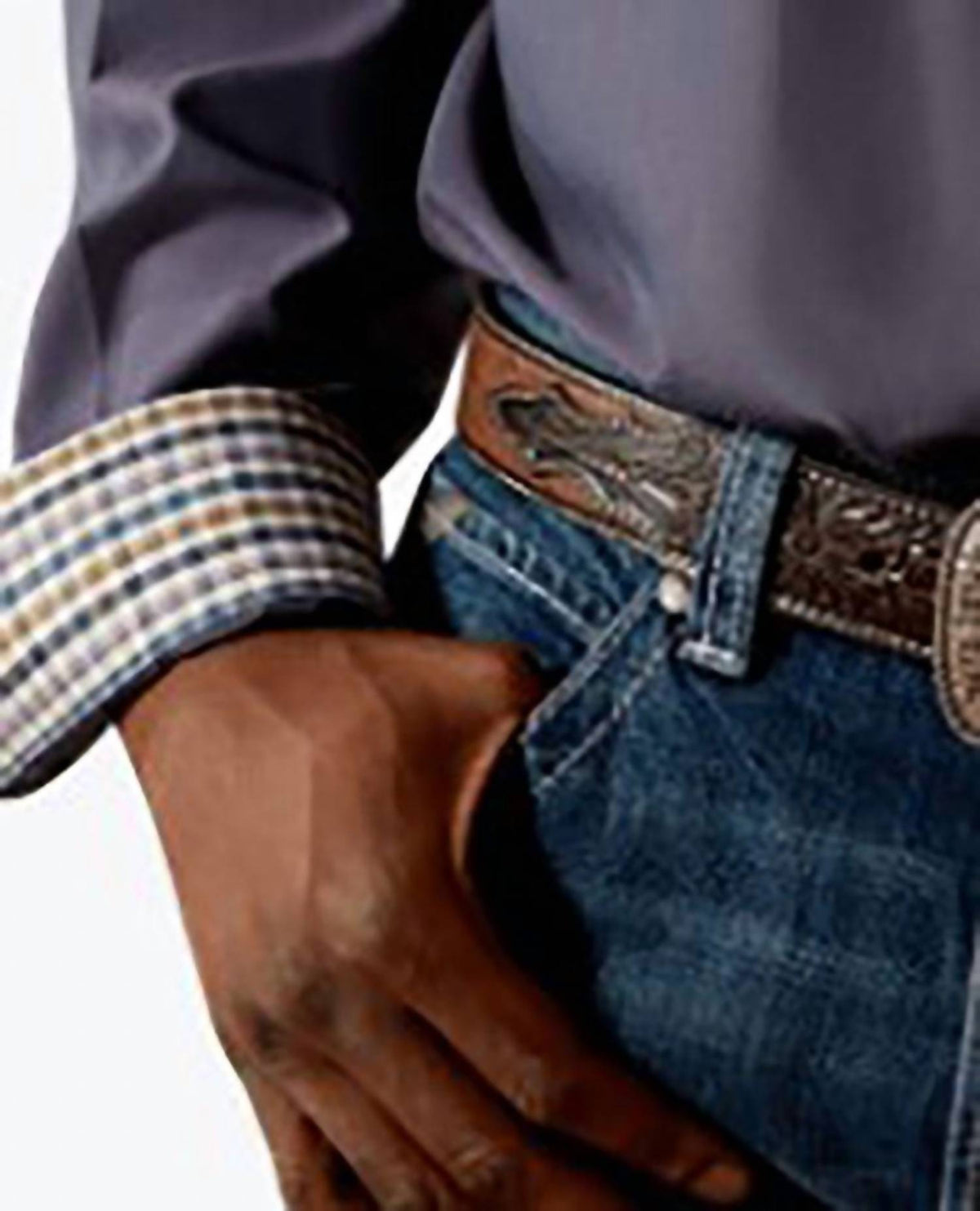 Ariat - Wrinkle Free Solid Pinpoint Shirt
