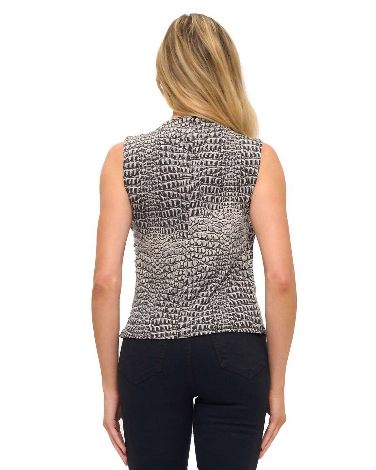 Ariella - Sequin Ruched Detail Top
