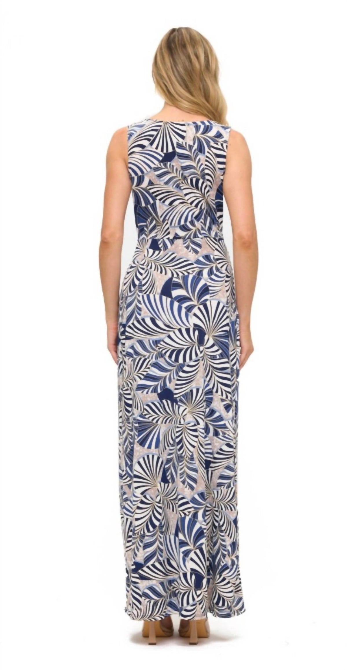 Ariella - Twist Front Maxi Dress