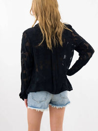 Ark & Co. - Floral Button Up Top