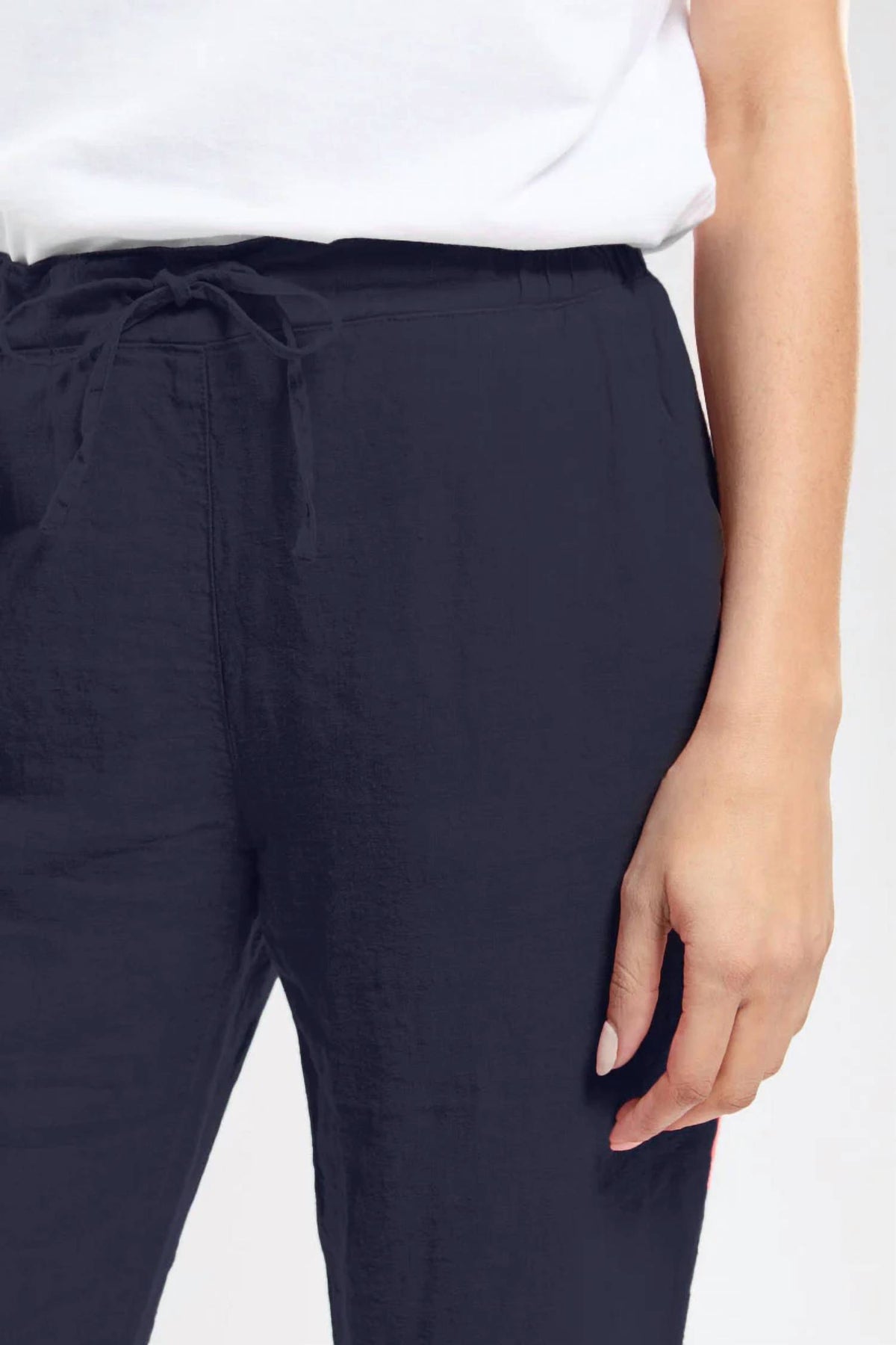 Armor-Lux - Drawstring Linen Pant