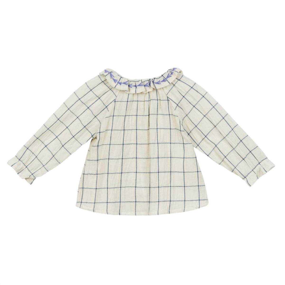 Arsène Et Les Pipelettes - Baby's Emeline Check Blouse