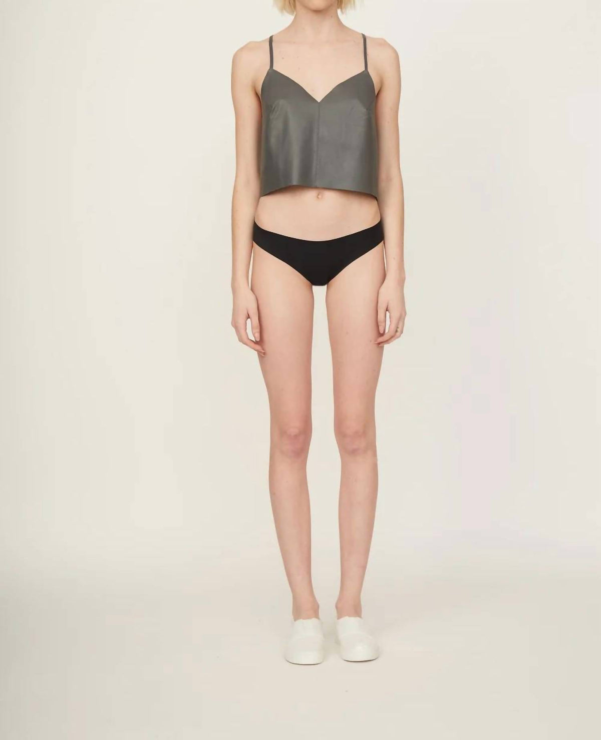 Art Dept. - Leather Cami Top