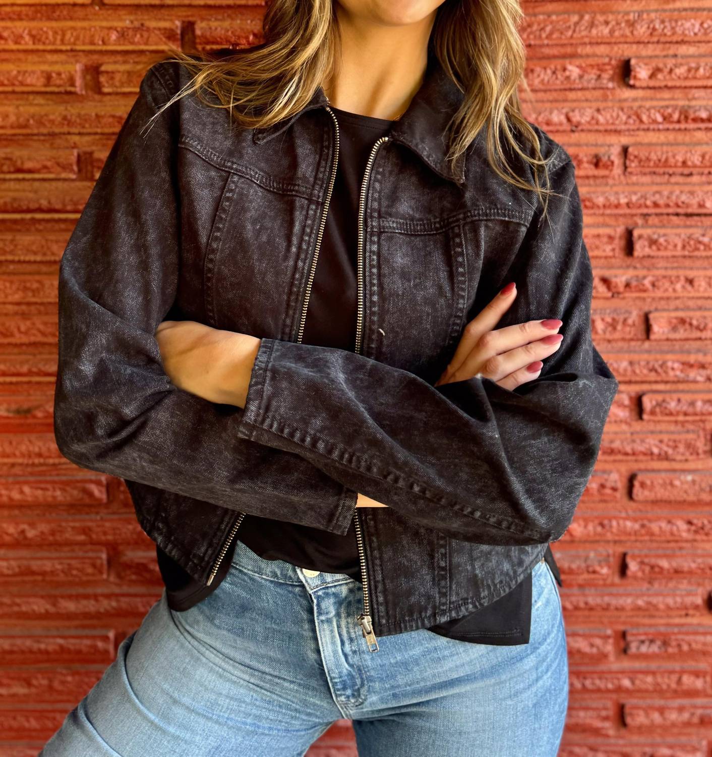 Articles Of Society - Debbie Jacket - black - clothing - jackets