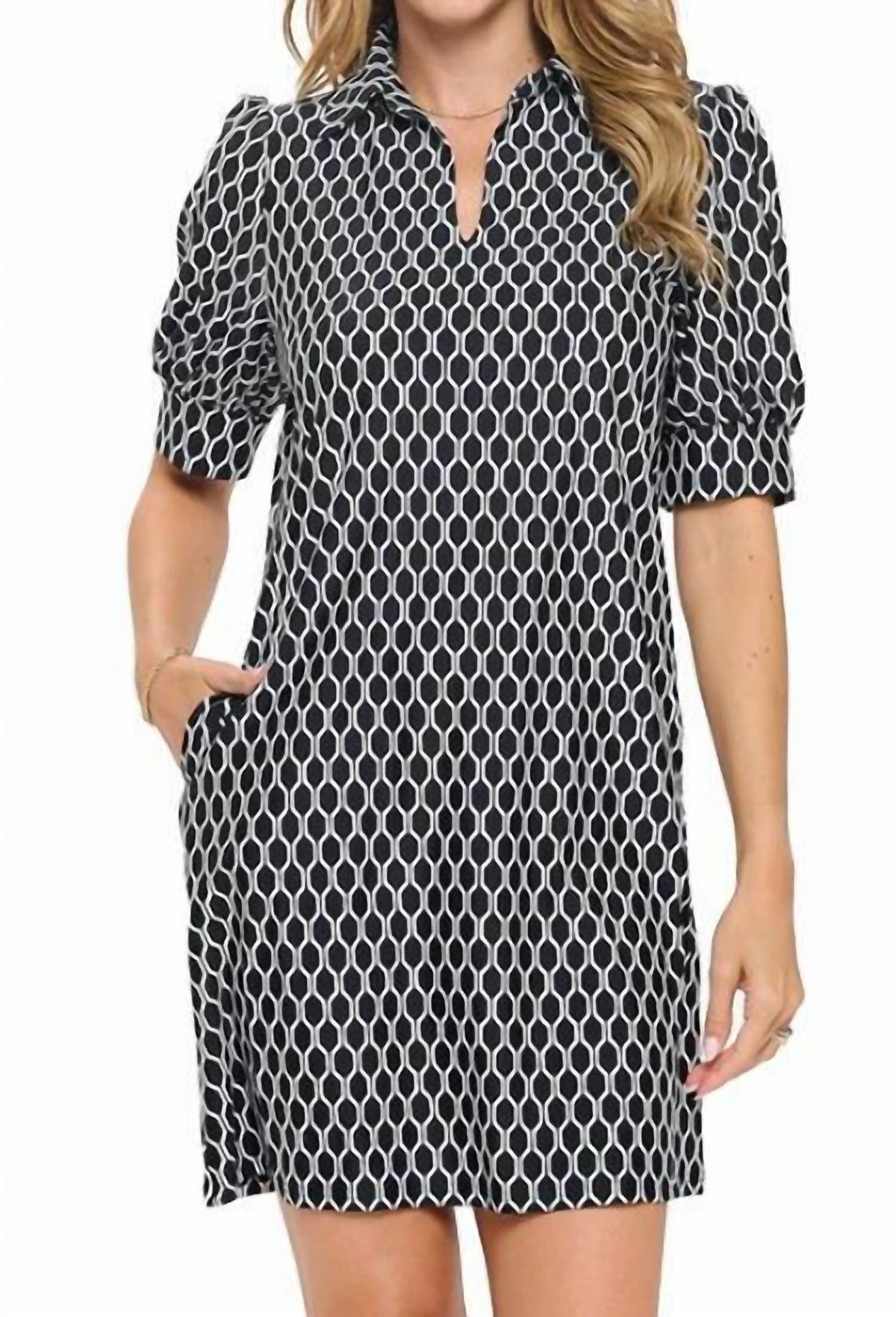 Aryeh - Bubble Sleeve Dress